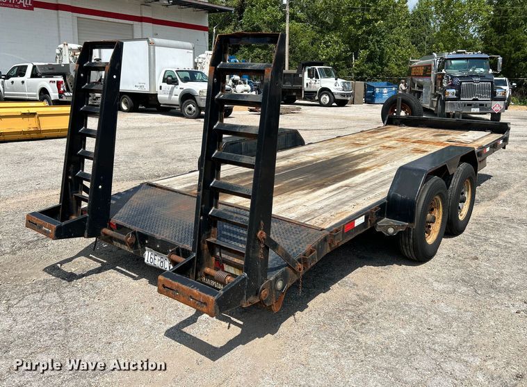 image for item NL9430 2015 Rice Trailers FMEH8220  utility trailer