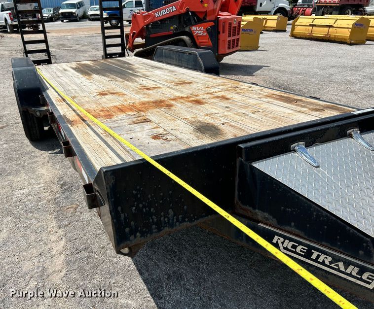 image for item NL9430 2015 Rice Trailers FMEH8220  utility trailer