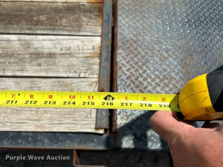 image for item NL9430 2015 Rice Trailers FMEH8220  utility trailer