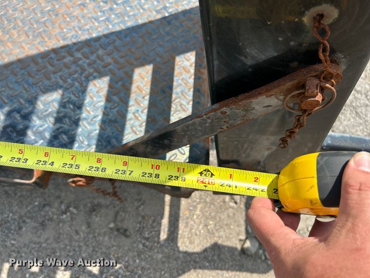 image for item NL9430 2015 Rice Trailers FMEH8220  utility trailer