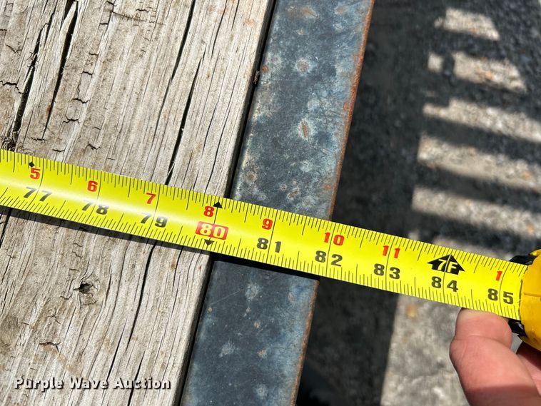 image for item NL9430 2015 Rice Trailers FMEH8220  utility trailer