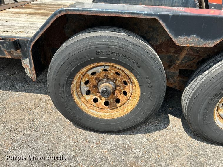 image for item NL9430 2015 Rice Trailers FMEH8220  utility trailer