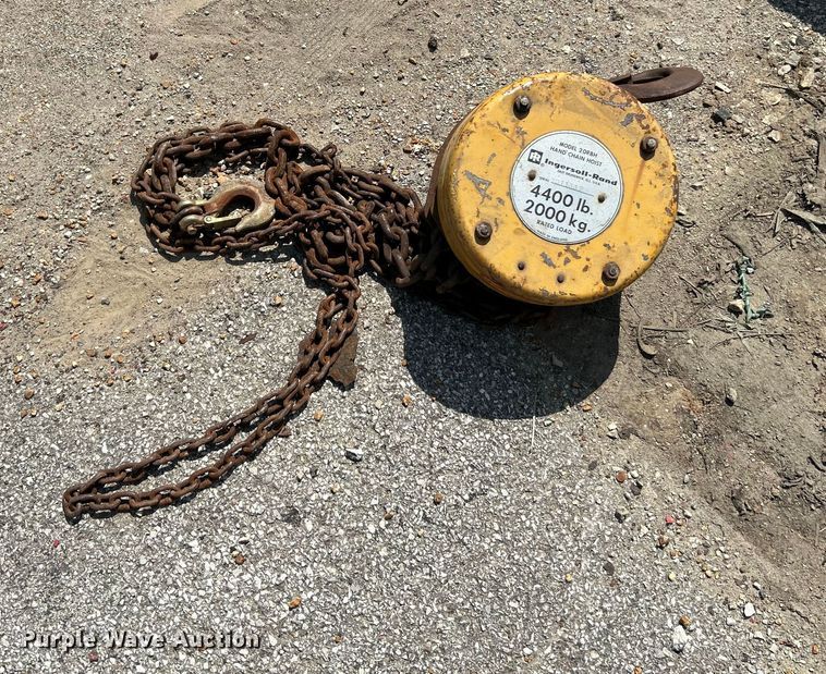 image for item NL9431 A-frame hoist