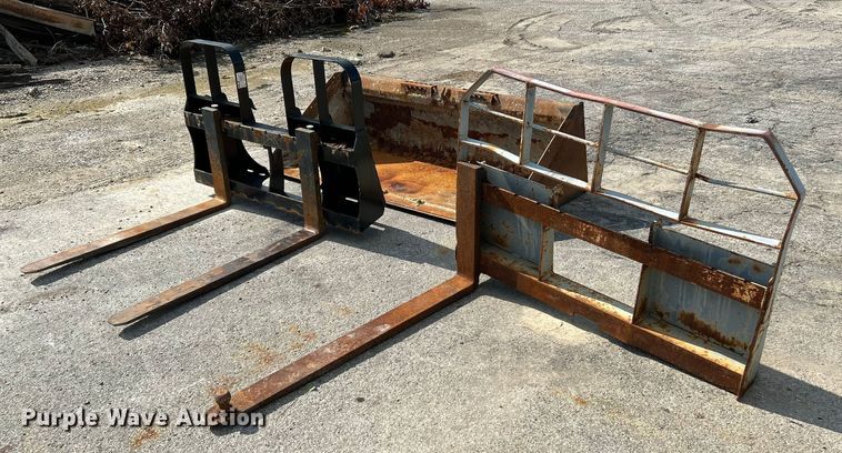 image for item NL9435 (3) skid steer attachments