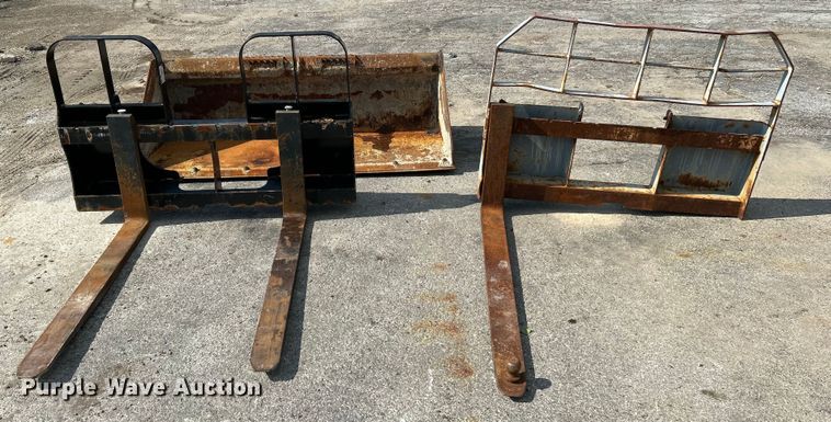 image for item NL9435 (3) skid steer attachments