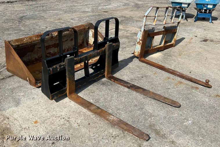 image for item NL9435 (3) skid steer attachments