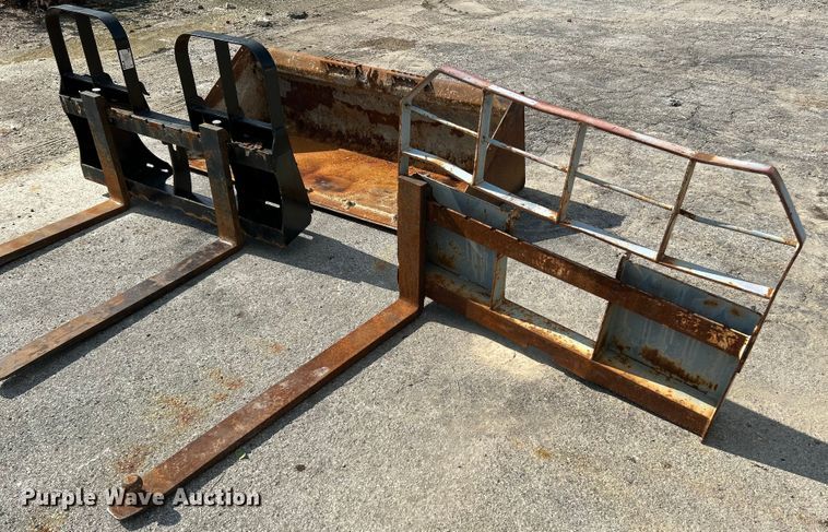 image for item NL9435 (3) skid steer attachments