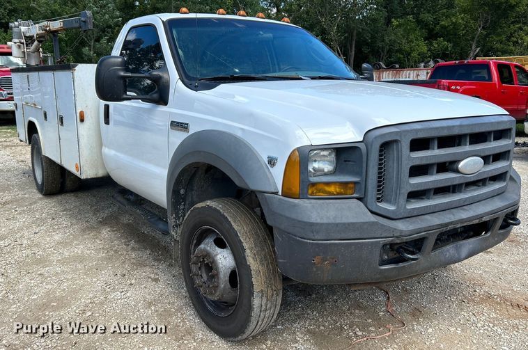 image for item NL9485 2005  Ford F450 Super Duty XL  utility / service truck