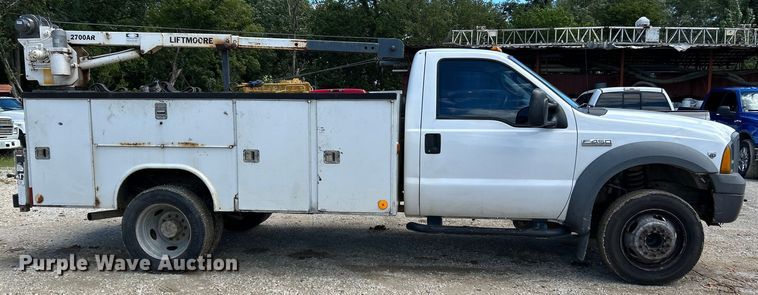 image for item NL9485 2005  Ford F450 Super Duty XL  utility / service truck