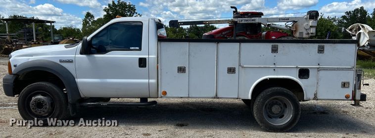 image for item NL9485 2005  Ford F450 Super Duty XL  utility / service truck