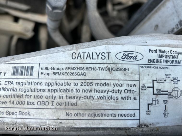 image for item NL9485 2005  Ford F450 Super Duty XL  utility / service truck