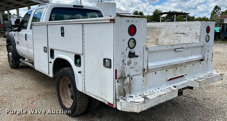 image for item NL9486 2015  Ford F550 Super Duty XL  Crew Cab utility / service truck