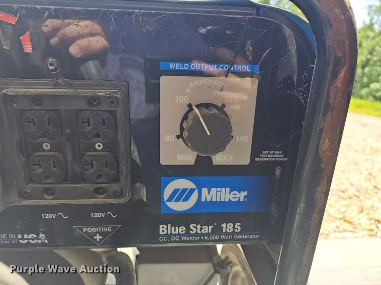 image for item NT9882 Miller Blue Star 185  welder/generator