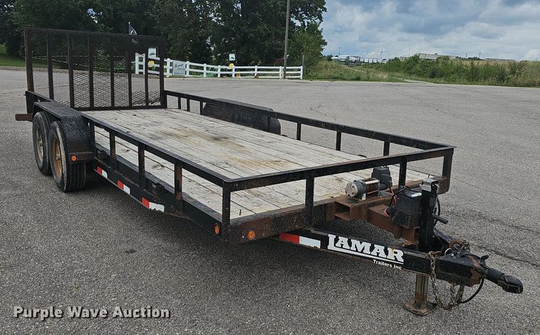 image for item NT9909 2016 Lamar  utility trailer
