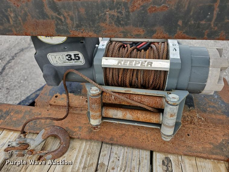 image for item NT9909 2016 Lamar  utility trailer