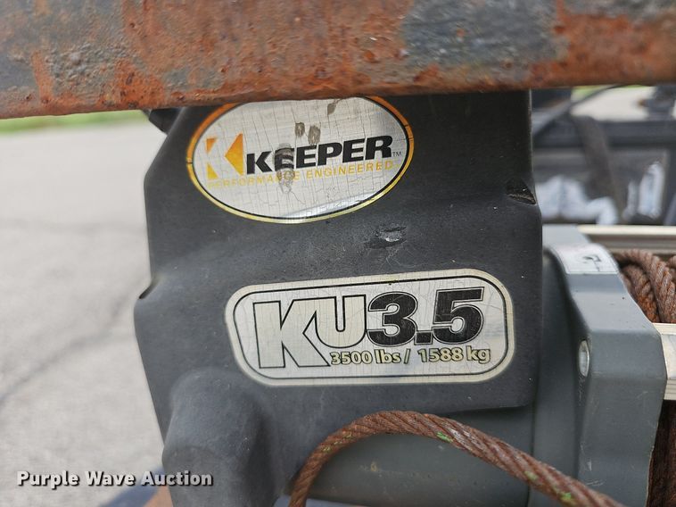 image for item NT9909 2016 Lamar  utility trailer