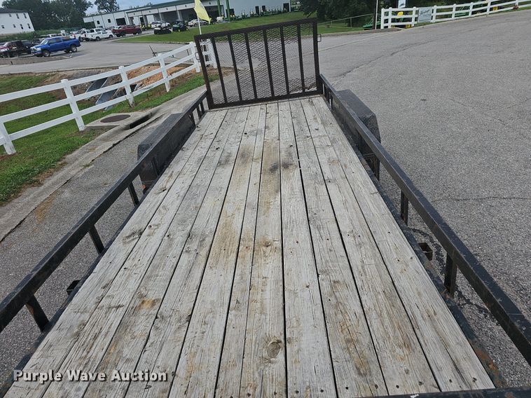 image for item NT9909 2016 Lamar  utility trailer