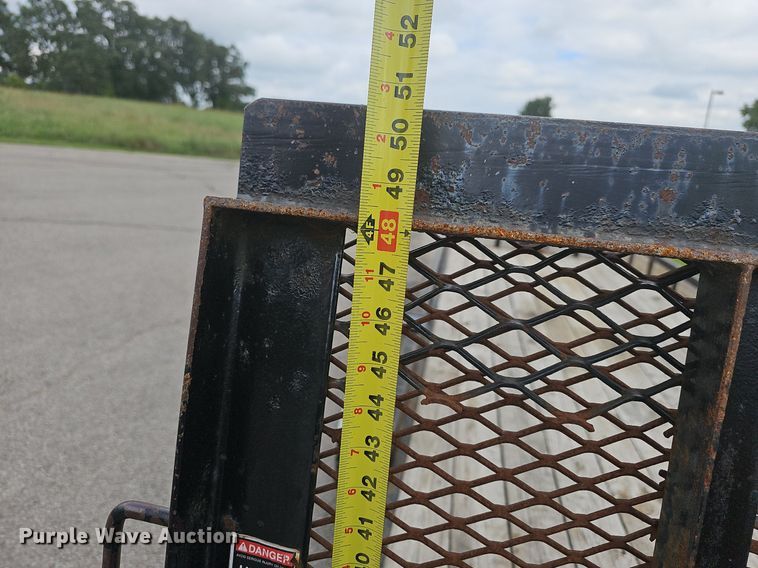 image for item NT9909 2016 Lamar  utility trailer