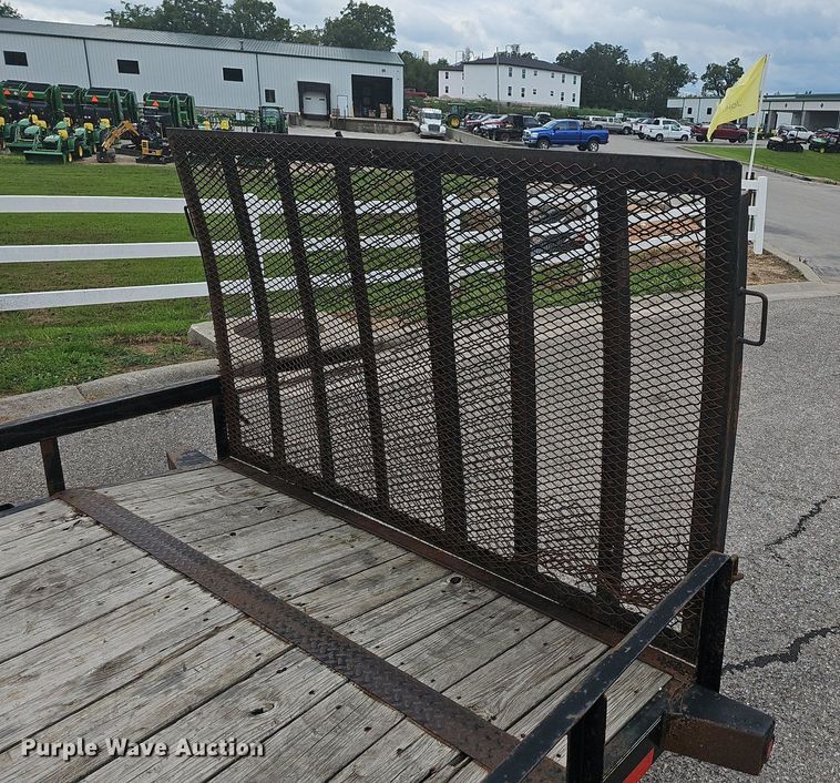 image for item NT9909 2016 Lamar  utility trailer