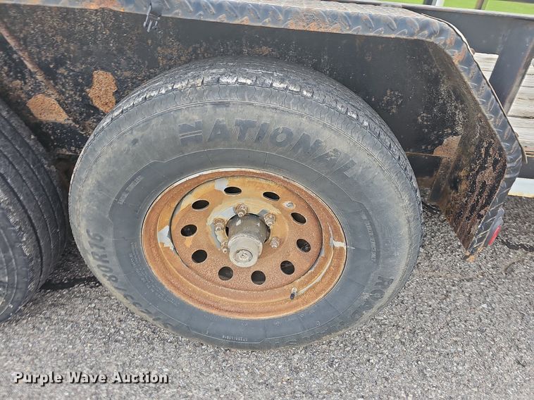 image for item NT9909 2016 Lamar  utility trailer