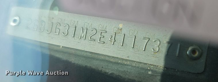 image for item NU9194 1984 Chevrolet G30  RV