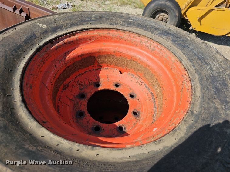 image for item NU9200 (4) Galaxy skid steer tires and wheels