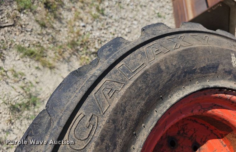 image for item NU9200 (4) Galaxy skid steer tires and wheels