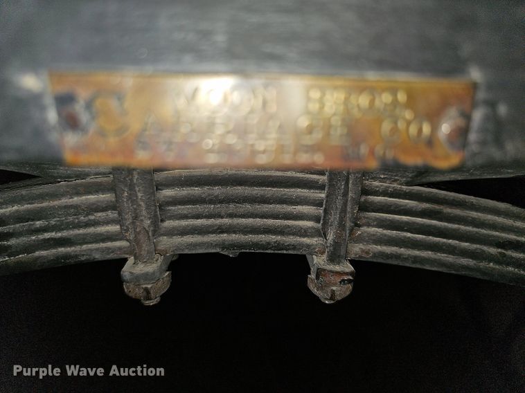 image for item NU9203 Moon Brothers buckboard wagon