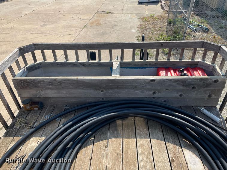 image for item NY9557 Shop built  pontoon boat