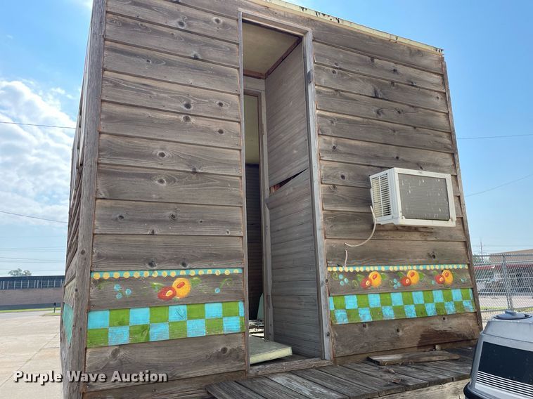 image for item NY9557 Shop built  pontoon boat