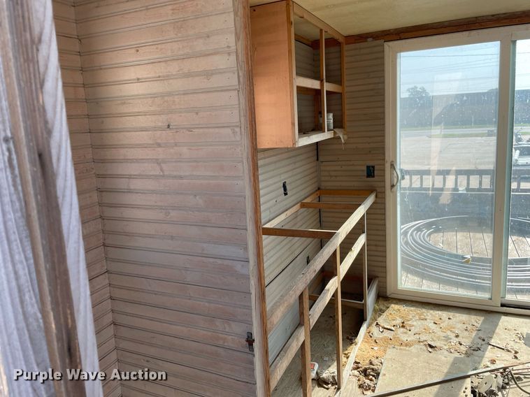 image for item NY9557 Shop built  pontoon boat