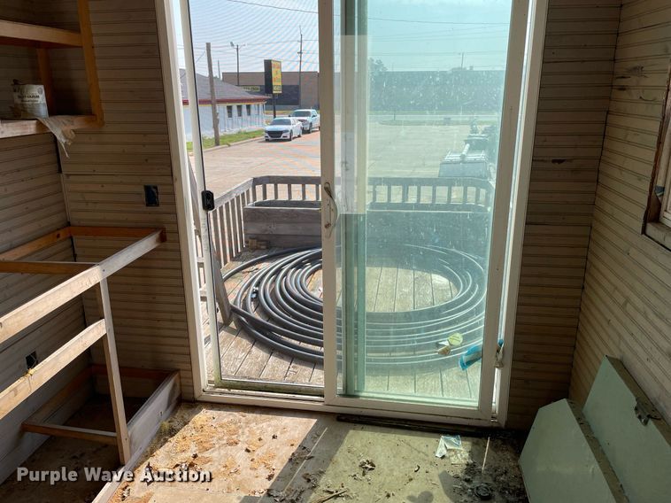 image for item NY9557 Shop built  pontoon boat