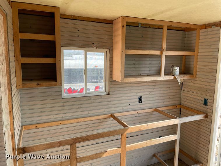 image for item NY9557 Shop built  pontoon boat