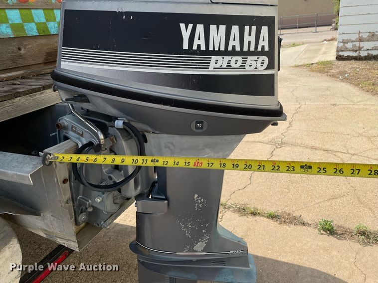 image for item NY9557 Shop built  pontoon boat