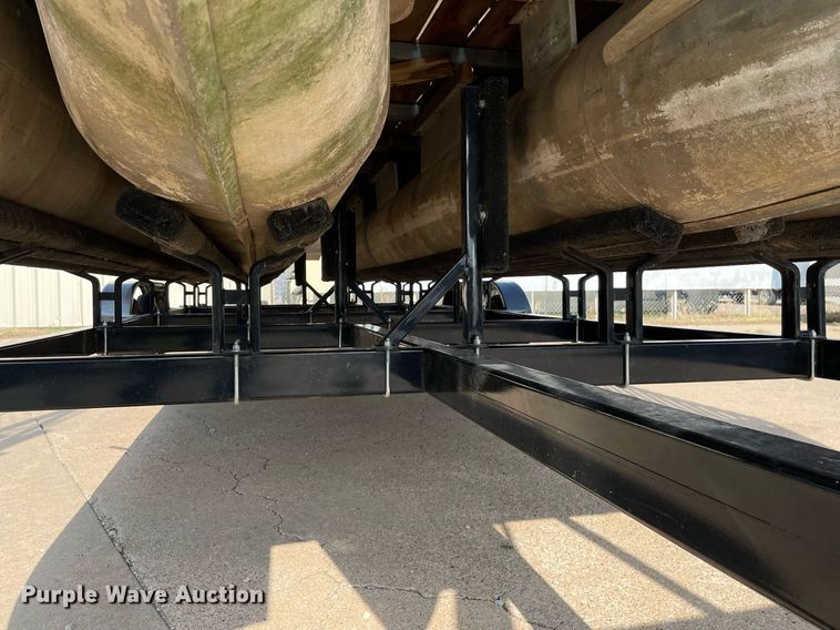 image for item NY9557 Shop built  pontoon boat