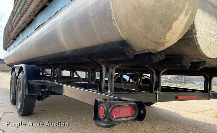 image for item NY9557 Shop built  pontoon boat