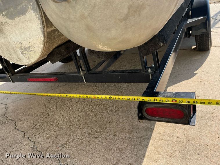 image for item NY9557 Shop built  pontoon boat