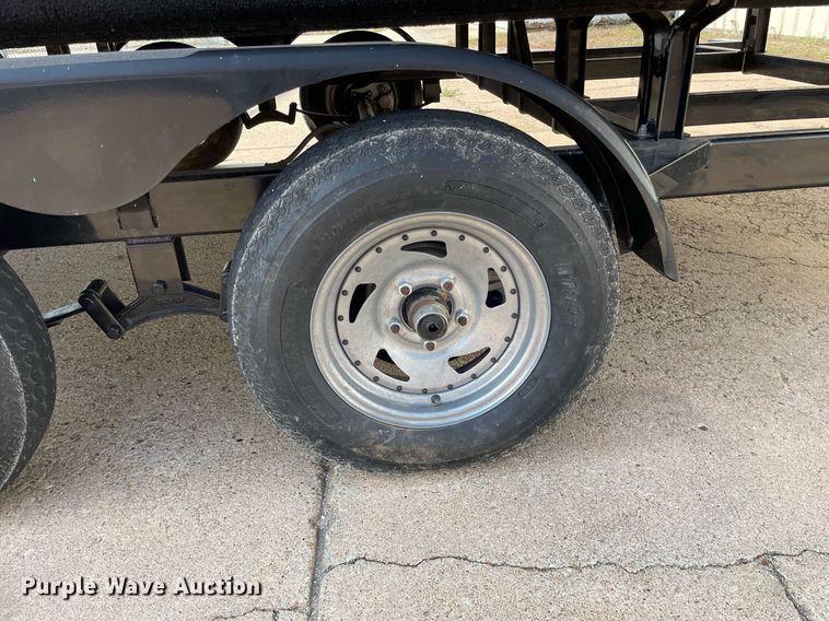 image for item NY9557 Shop built  pontoon boat