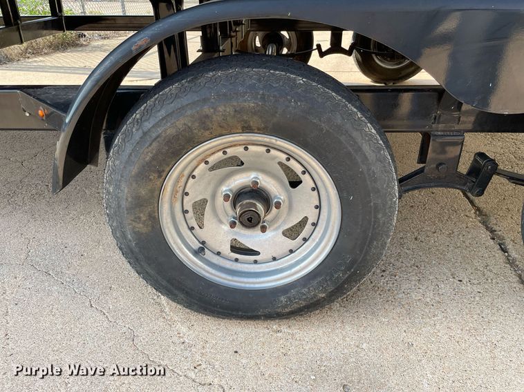 image for item NY9557 Shop built  pontoon boat