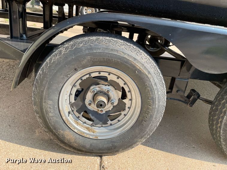 image for item NY9557 Shop built  pontoon boat