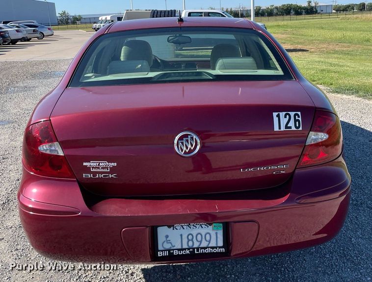 image for item NY9610 2006 Buick LaCrosse CX