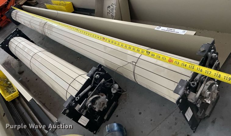 image for item NY9615 (2) roll up fire shutters