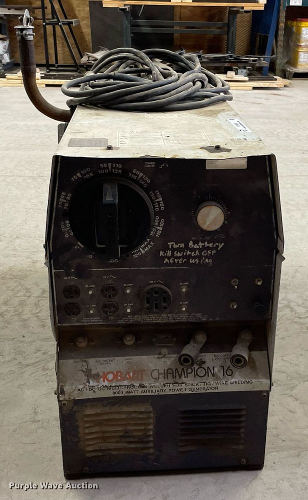 image for item NY9630 Hobart Champion 16  welder/generator