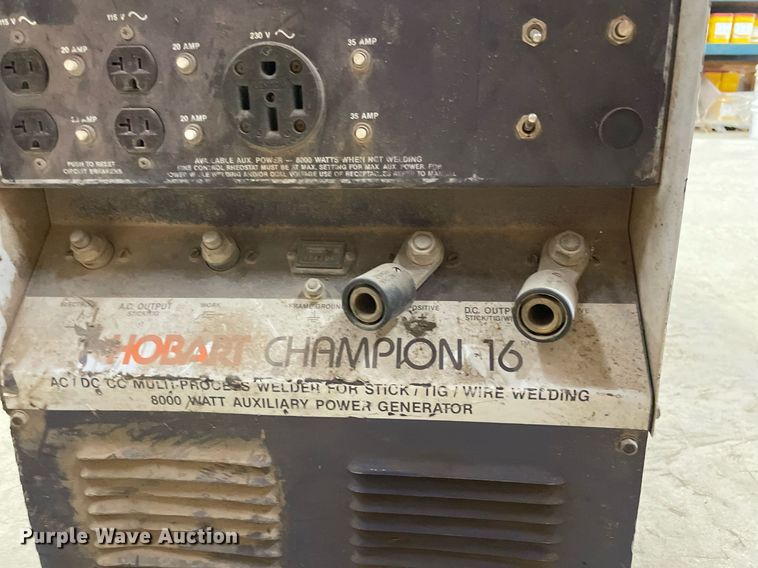image for item NY9630 Hobart Champion 16  welder/generator