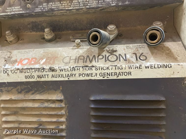 image for item NY9630 Hobart Champion 16  welder/generator
