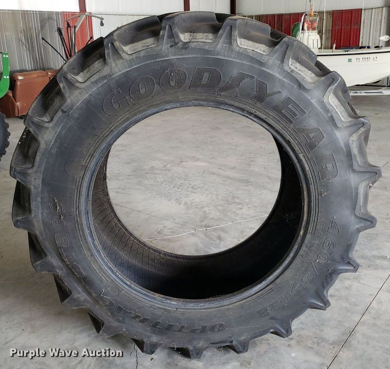 image for item OB9763 Goodyear Optitrac 460/85R38 tractor tire