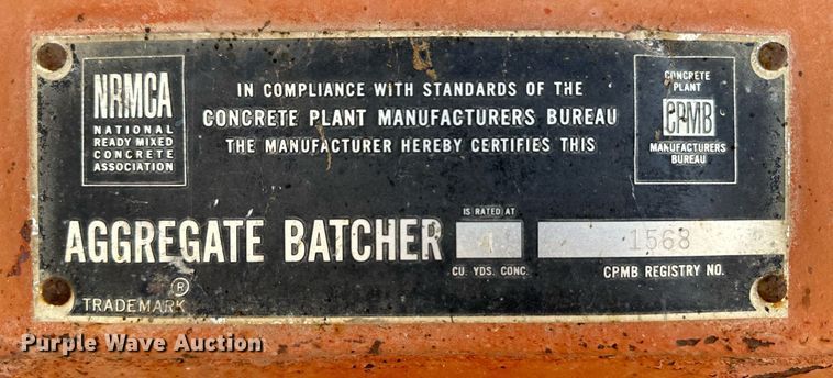 image for item OC9332 Ross  concrete plant