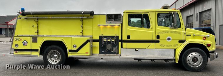 image for item OK9788 1993 Freightliner FL80  fire truck