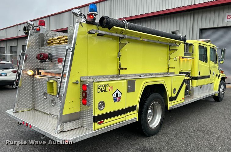 image for item OK9788 1993 Freightliner FL80  fire truck