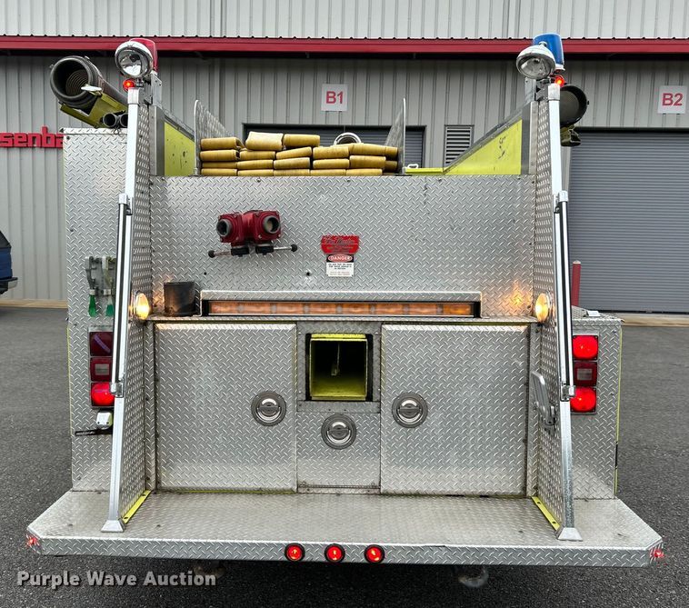 image for item OK9788 1993 Freightliner FL80  fire truck